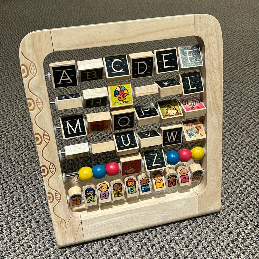Children’s alphabet and number toy